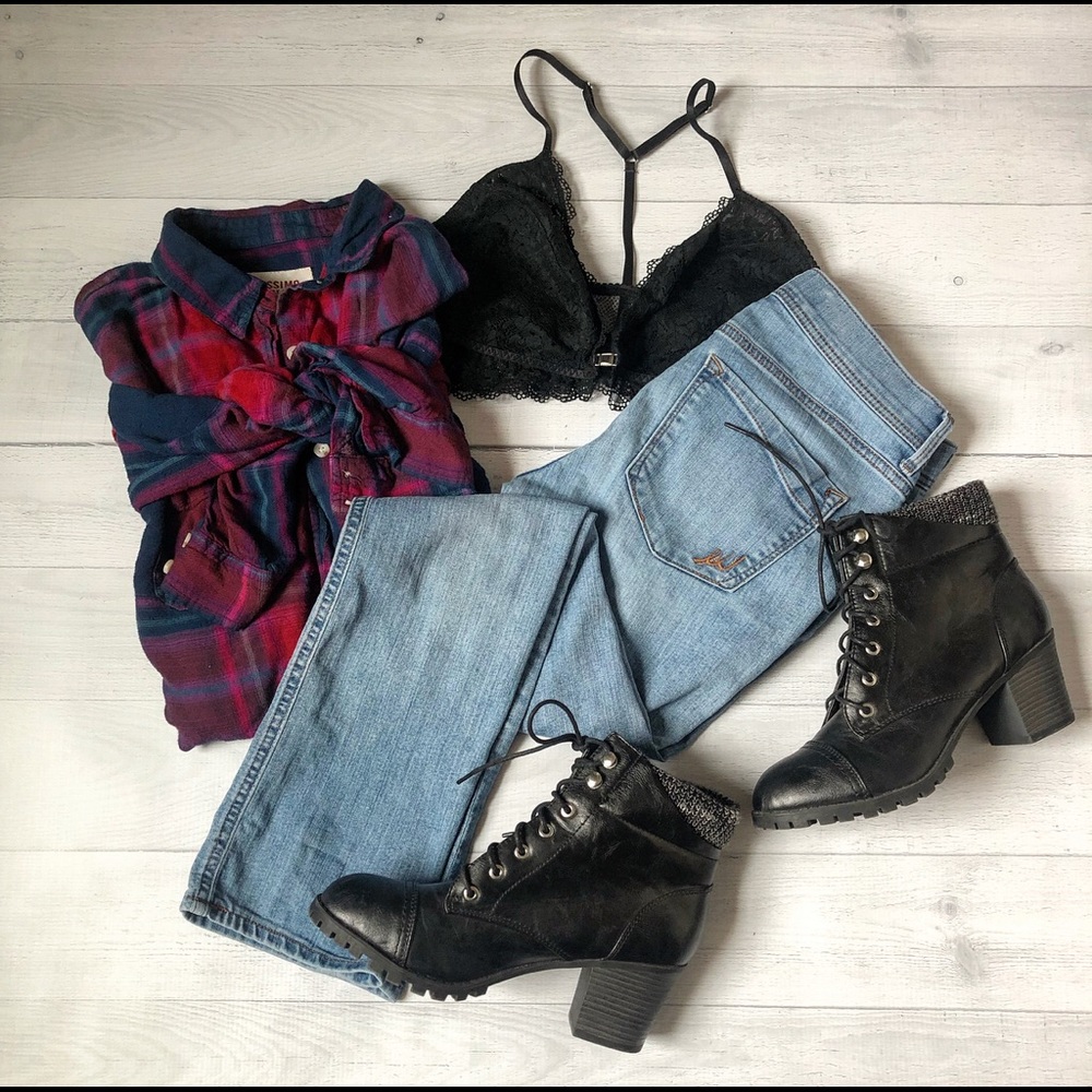 Express Cropped Skinny Mid Rise Jeans